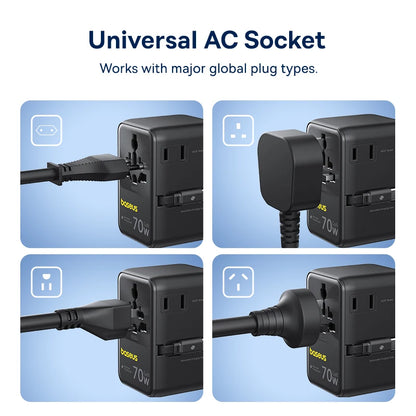 Baseus GaN Charger Universal  Travel 70W