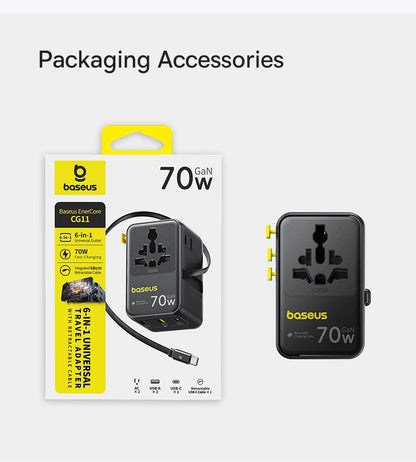 Baseus GaN Charger Universal  Travel 70W