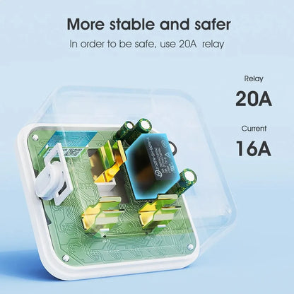 Wireless WIFI Plug Socket UK EU US Universal 16A