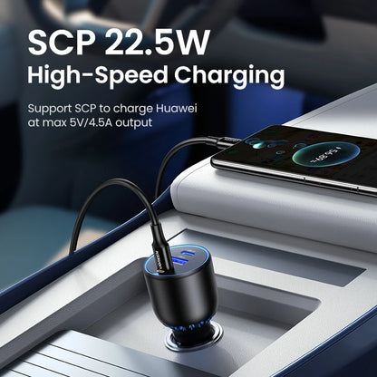 شاحن سيارة UGREEN سريع 130 وات USB-C