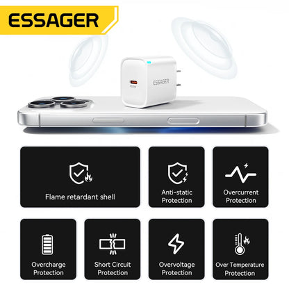 Essager Mini 30W Type C Charger PD QC3.0