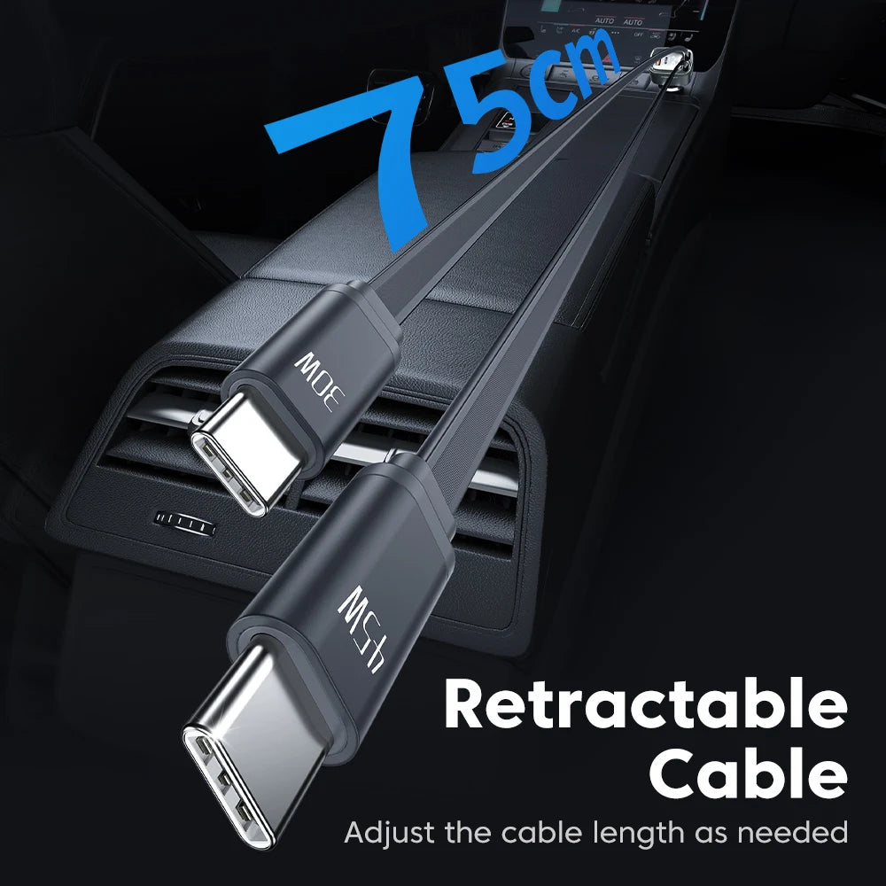 Toocki Car Charger 105W 4 In 1