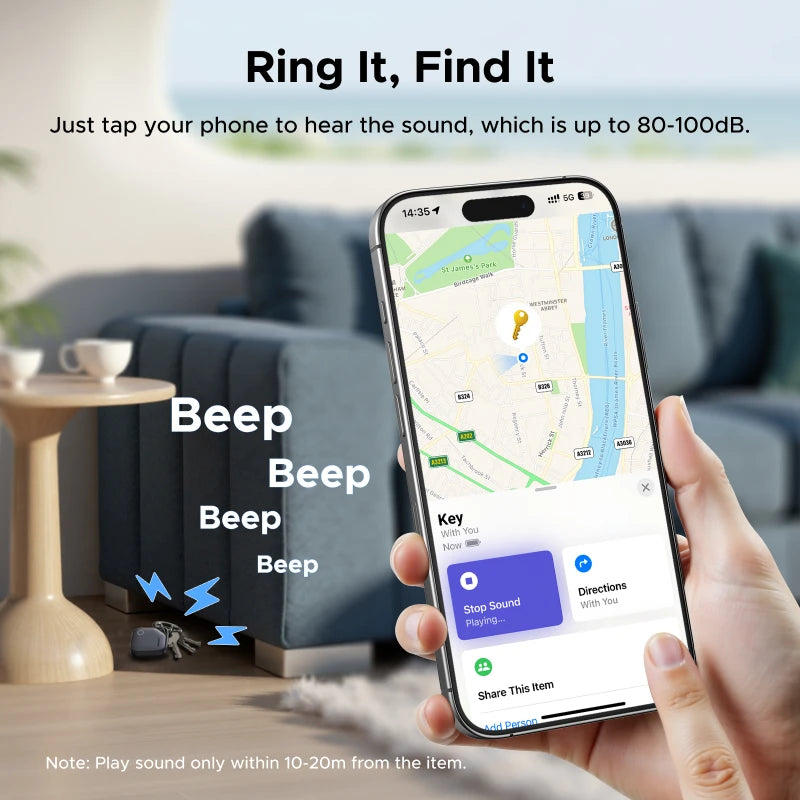 UGREEN FineTrack (iOS Only)Air Tracker Tags